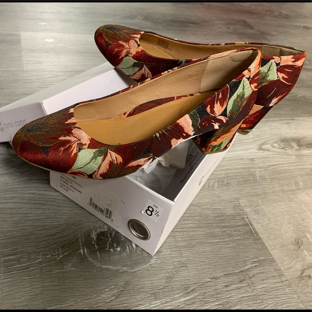 Corso Como Floral Print Pumps